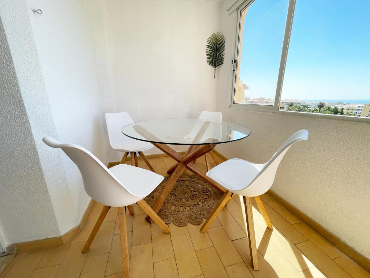 Panoramic Seaview - 2 Bedroom, Main Ave, 15 Min Walk Beach, Workspace 阿尔布费拉 外观 照片